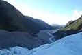 The origin of the river is at Franz Josef Glacier