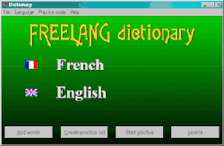 Freelang screenshot