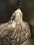 French dress with "Watteau pleat" and Catherine II's wig
