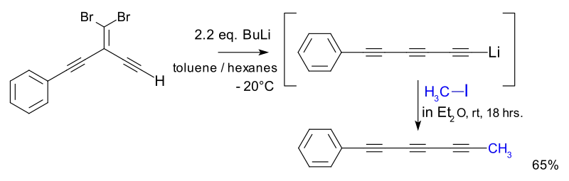 Fritsch-Buttenberg-Wiechell rearrangement Application