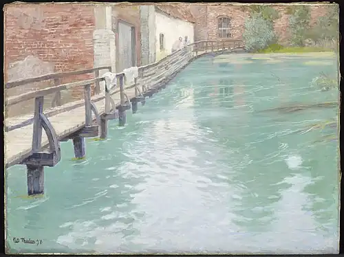 The Mills at Montreuil-sur-Mer, Normandy 1891