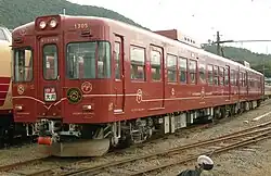 The 1200 series Fuji Tozan train in October 2010