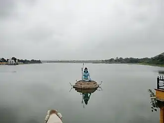 Gaib Sagar Lake in Dungarpur, Rajasthan