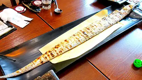 Korean galchi-gui (grilled largehead hairtail)