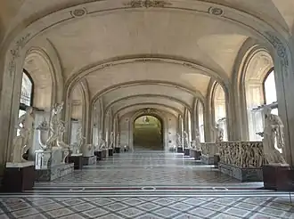 Galerie Daru, part of the New Louvre building program under Napoleon III