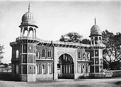 Garden Gate: entrance to Town Hall and Moti Bagh (1880s)[26]