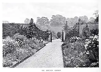 Gardens Old and New Pitchford Kitchen Garden