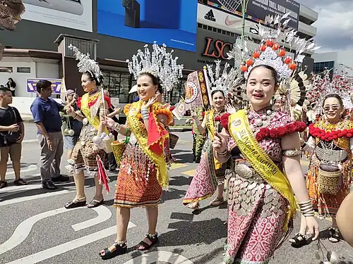 2024 Gawai Dayak parade in Kuching, Sarawak