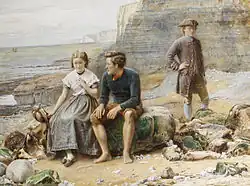 "Enoch Arden" (watercolour painting by George Goodwin Kilburne)