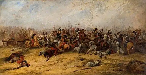 The Conflict at the Guns, Balaclava, 1854