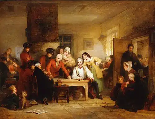 The Smoking House at Chelsea Hospital, 1834