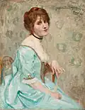 Lady, by Georgina de Albuquerque, 1906