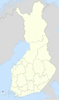 Location of Geta in Finland