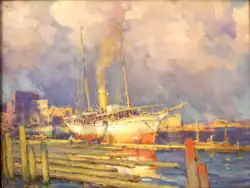 Getting Up Steam, c 1891