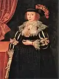 Anne Hale, Mrs Hoskins, 1629, oil on panel