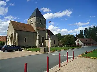 The church in Gimouille