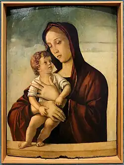 Madonna with Child by Bellini