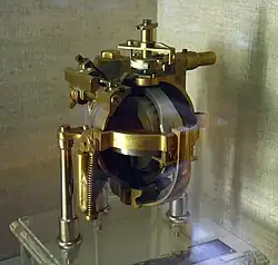 Torpedo gyroscope made in 1929 in Cartagena