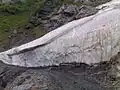 A glacier at Satrundi