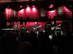 Glass Tiger at a record company event