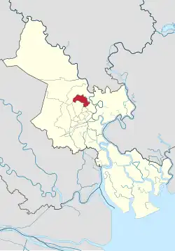 Position in HCMC's core