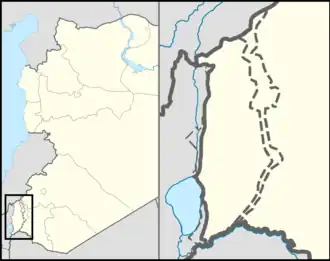 Tell Hadar is located in the Golan Heights