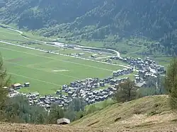 View of Oberwald from above