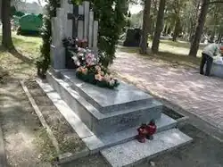 Grave of Fr. Józef Skoczyński in the cemetery in Stalowa Wola