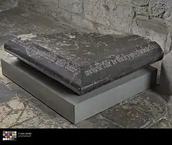 The remaining part of Michelle of Valois' tomb