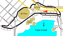 Vancouver Street Circuit (1990–1997)