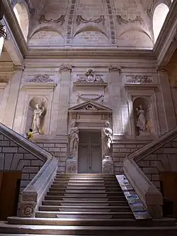 Stairway of the Grand Théâtre de Bordeaux, Victor Louis (1780)