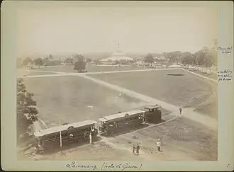SJS steam tram, in Semarang