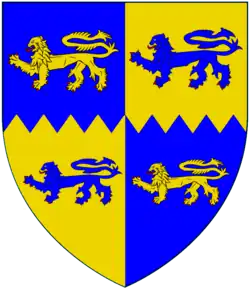 Coat of arms of Gregory Cromwell, 1st Baron Cromwell