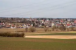 Großhabersdorf seen from the south