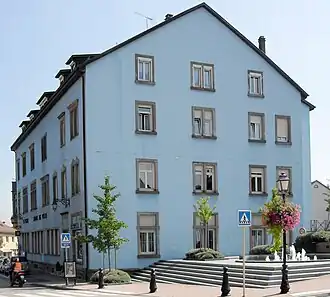 The town hall in Hégenheim