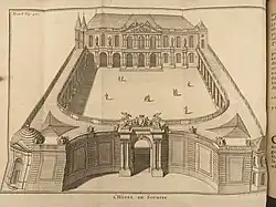 The Hôtel de Soubise in Germain Brice's travel guide, seventh edition, published in 1717