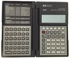HP28S, c. 1989, the first graphing calculator made by Hewlett-Packard