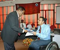 Appreciation – Chairman Human Rights Commission of Sri Lanka former SC Judge Justice Priyantha Perera expressed HRCSL's gratitude and sincere thanks to Dr Perera for his invaluable contributions and for the invitation extended by him to the HRCSL to initiate necessary action to safeguard rights of People with dis-Abilities.