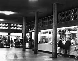 Ticket counter in the hall of Leiden III.