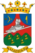 Coat of arms of Alsótold