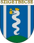 Coat of arms of Szigetbecse