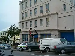 The former Hamilton police station in 2006