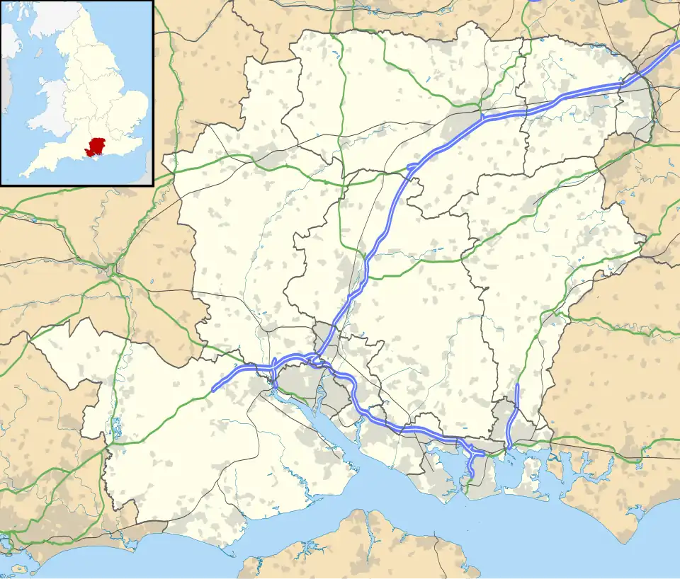 Selborne is located in Hampshire