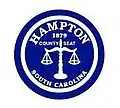 Official seal of Hampton, South Carolina