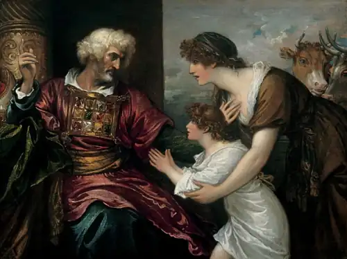 Hannah Presenting Samuel to Eli by Benjamin West