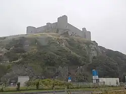 View from the northwest cliff