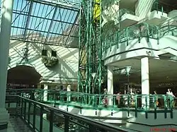 The open plan mall of the Harlequin, in the year 2007