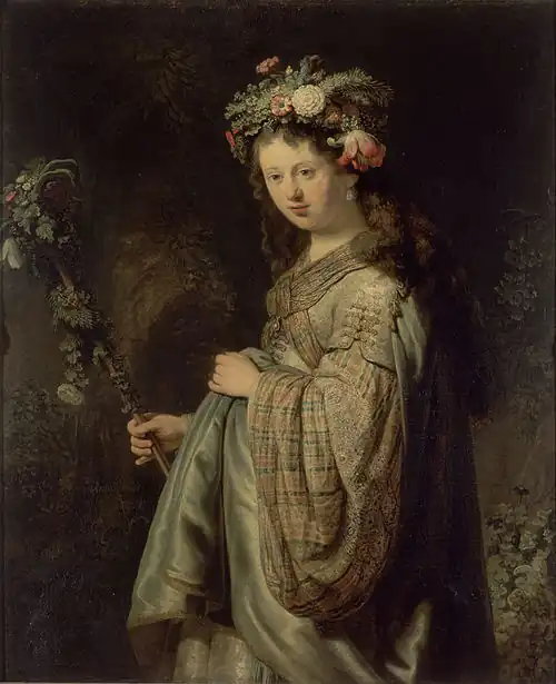 Flora (1634), Hermitage Museum, Saint Petersburg, Russia