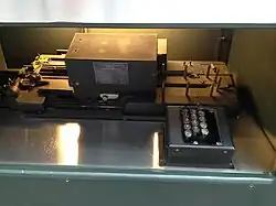 Card punch used to prepare programs