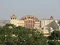 Rear view of the Hawa Mahal